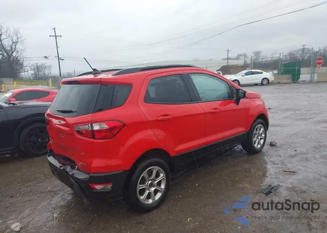 2020 Ford Ecosport Se from USA, damaged, VIN MAJ6S3GL8LC391834